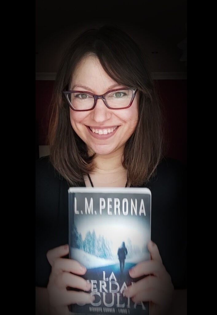 La autora, L. M. Perona